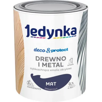 JEDYNKA DECO & PROTECT GRANATOWY 0.7L MATOWA