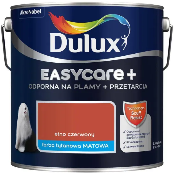 EASYCARE + ETNO CZERWONY 2.5L