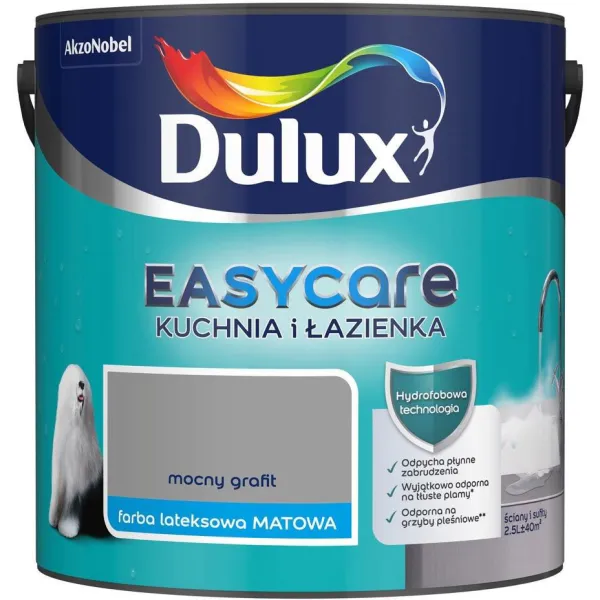 EASYCARE KUCHNIA ŁAZIENKA MATT MOCNY GRAFIT 2.5L