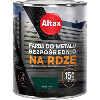 ALTAX FARBA DO METALU 750ML ANTRACYT POŁYSK Farba na metal Nowy Sącz