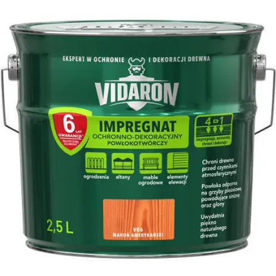 VIDARON IMPREGNAT MAHOŃ AMERYKAŃSKI V06 2.5L