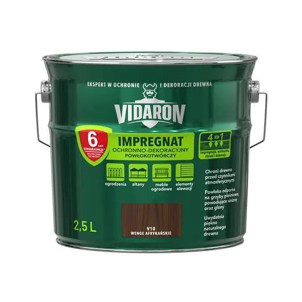 VIDARON IMPREGNAT WENGE AFRYKAŃSKIE V10 2.5L
