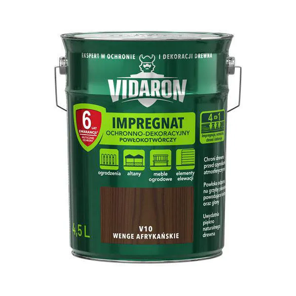 VIDARON IMPREGNAT WENGE AFRYKAŃSKIE V10 4.5L