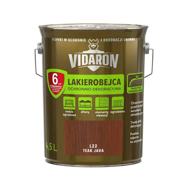 VIDARON LAKIEROBEJCA TEAK JAVA L22 4.5L
