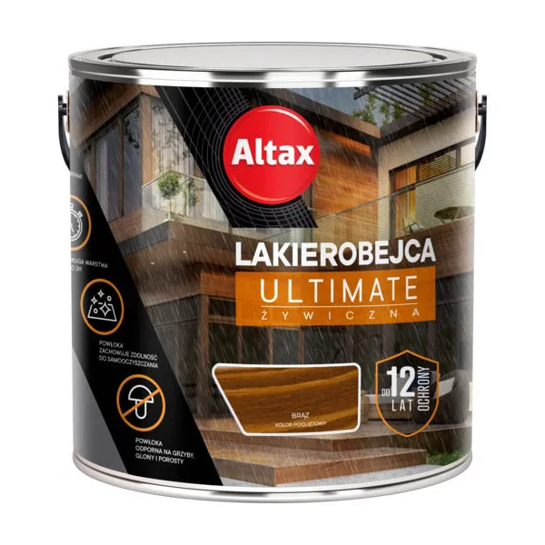 LAKIEROBEJCA ULTIMATE ŻYWICZNA 12 LAT 2.5L BRĄZ