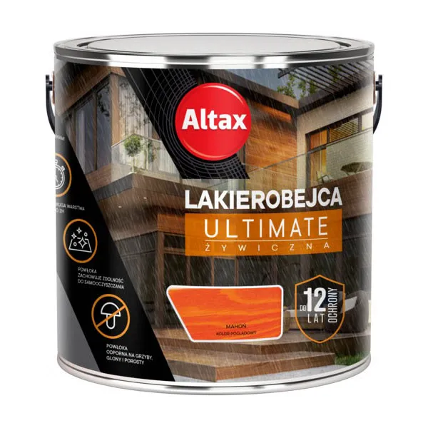 LAKIEROBEJCA ULTIMATE ŻYWICZNA 12 LAT 2.5L MAHOŃ