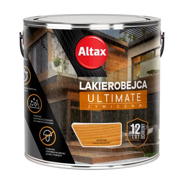 LAKIEROBEJCA ULTIMATE ŻYWICZNA 12 LAT 2.5L KASZTAN
