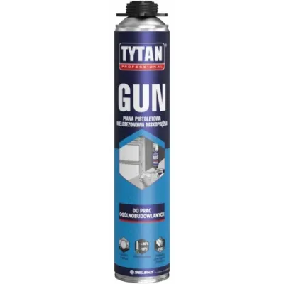 Piana Pistoletowa GUN Tytan Professional 750ml Montażowa Wielosezonowa