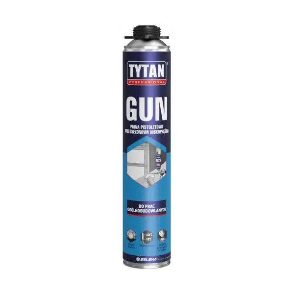 Piana Pistoletowa GUN Tytan Professional 750ml Montażowa Wielosezonowa