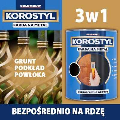 KOROSTYL 3W1 BIAŁY RAL 9010 5L