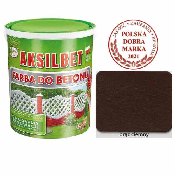 AKSILBET BRĄZOWY CIEMNY 2.5L