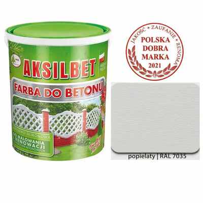 AKSILBET POPIELATY RAL 7035 5L AKSILBET POPIELATY RAL 7035 5L