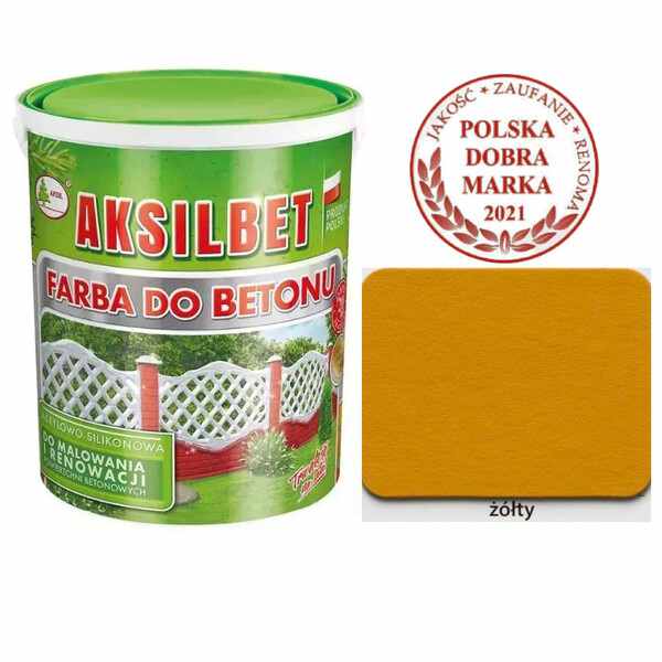 AKSILBET ŻÓŁTY 1L