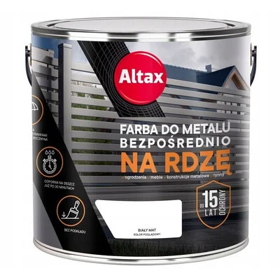 ALTAX FARBA DO METALU 750ML BRĄZ POŁYSK Farba do metalu Nowy Sącz