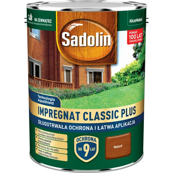 SADOLIN CLASSIC PLUS MAHOŃ 4.5L