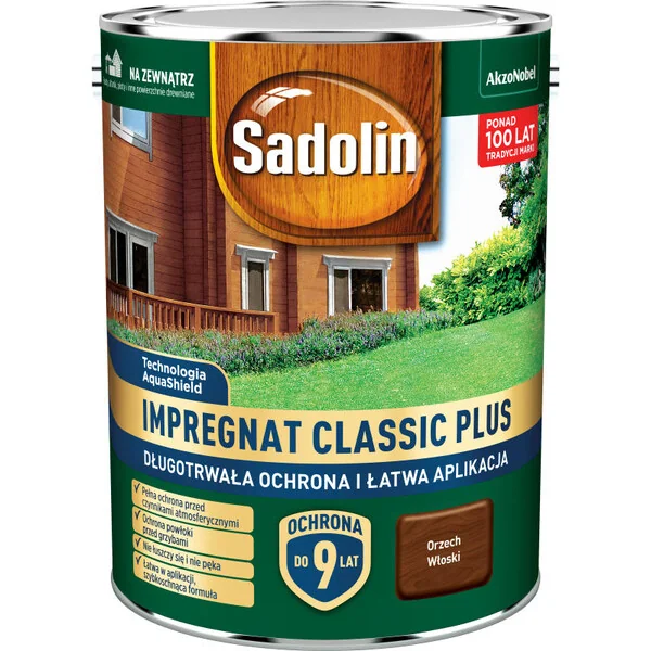 SADOLIN CLASSIC PLUS ORZECH WŁOSKI 4.5L