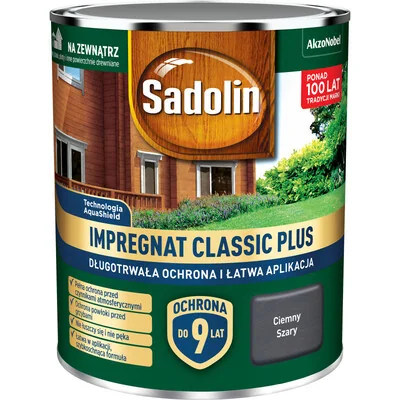 SADOLIN CLASSIC PLUS MAHOŃ 4.5L Impregnat koloryzujący Nowy Sącz