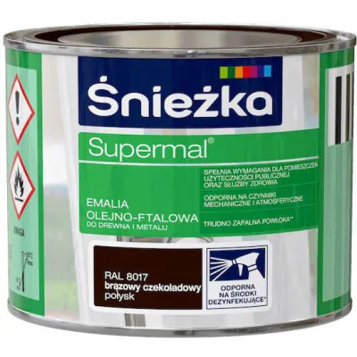 SUPERMAL 5L ŻÓŁTY Farba Olejna Emalie olejne Nowy Sącz