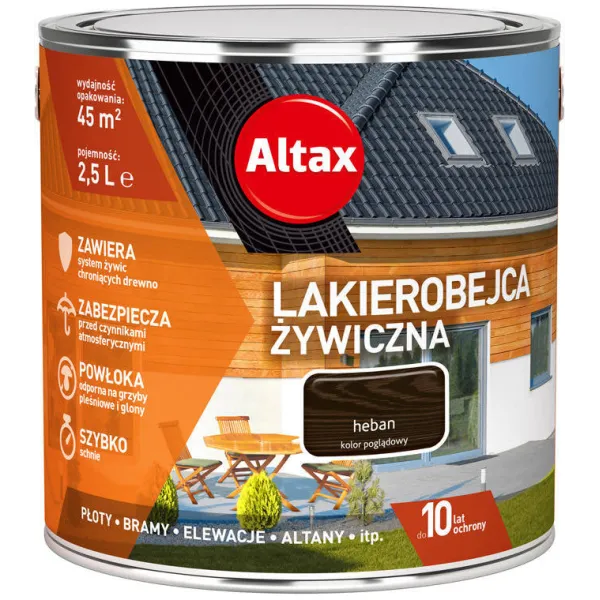 ALTAX LAKIEROBEJCA ŻYWICZNA 2.5L HEBAN