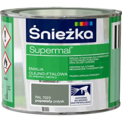 SUPERMAL 0.8L WIŚNIOWY Farba Olejna Emalie olejne Nowy Sącz