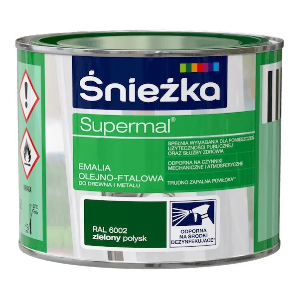 SUPERMAL 0.2L ZIELONY Farba Olejna