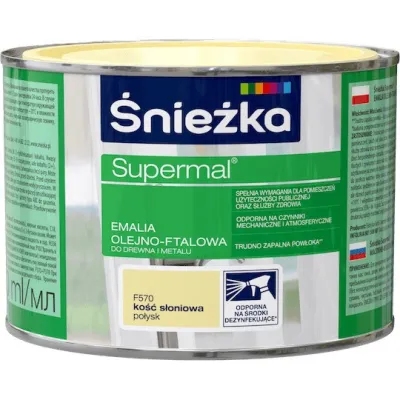 SUPERMAL 0.2L CZERWONY Farba Olejna Emalie olejne Nowy Sącz