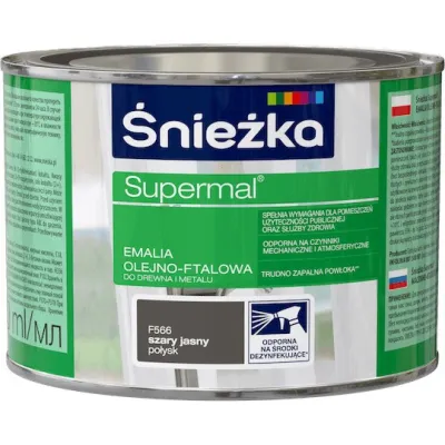 SUPERMAL 0.2L CZERWONY Farba Olejna Emalie olejne Nowy Sącz