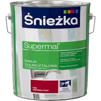 SUPERMAL 5L WIŚNIOWY Farba Olejna Emalie olejne Nowy Sącz