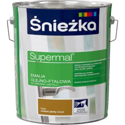 SUPERMAL 0.8L BIAŁA Farba Olejna Emalie olejne Nowy Sącz