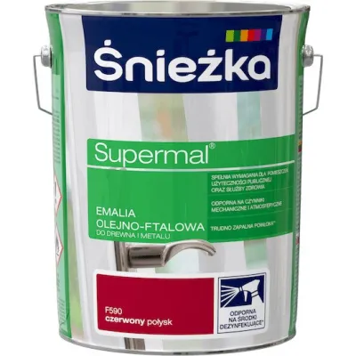 SUPERMAL 5L BIAŁY Farba Olejna Emalie olejne Nowy Sącz