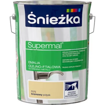 SUPERMAL 5L MAHOŃ Farba Olejna Emalie olejne Nowy Sącz