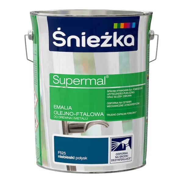SUPERMAL 5L NIEBIESKI Farba Olejna