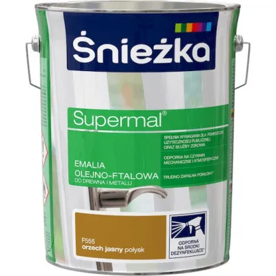 SUPERMAL 0.4L CZERWONY Farba Olejna Emalie olejne Nowy Sącz