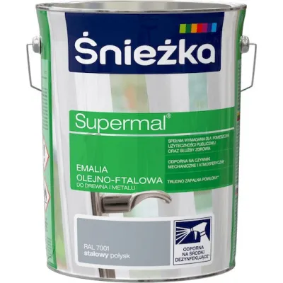 SUPERMAL 0.2L CZERWONY Farba Olejna Emalie olejne Nowy Sącz