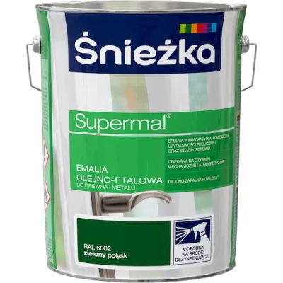 SUPERMAL 0.8L KREMOWY Farba Olejna Emalie olejne Nowy Sącz