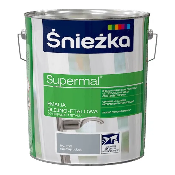 SUPERMAL 10L POPIELATY Farba Olejna