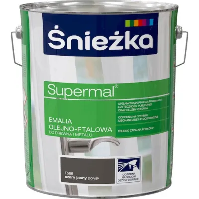 SUPERMAL 0.4L CZERWONY Farba Olejna Emalie olejne Nowy Sącz