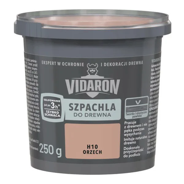 VIDARON SZPACHLA DO DREWNA ORZECH 0.25KG