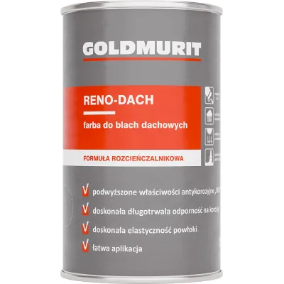 RENO-DACH CZERWONY TLENKOWY RAL 3009 1L