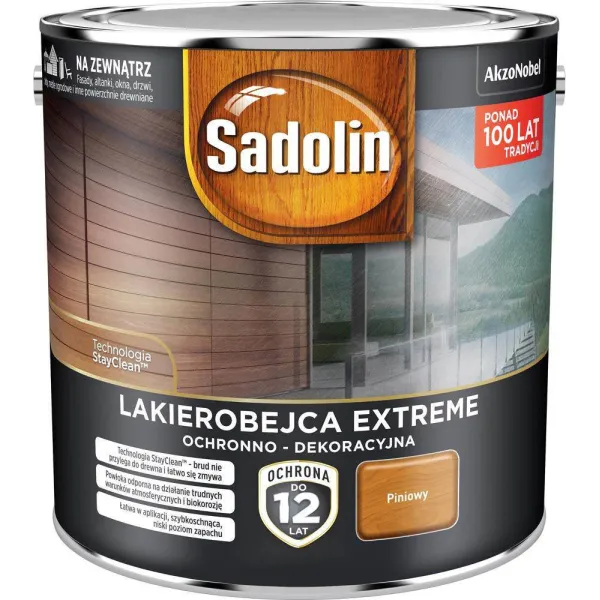 LAKIEROBEJCA EXTREME SADOLIN 2.5L PINIOWY