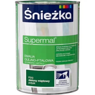 SUPERMAL 5L POPIELATY Farba Olejna Emalie olejne Nowy Sącz